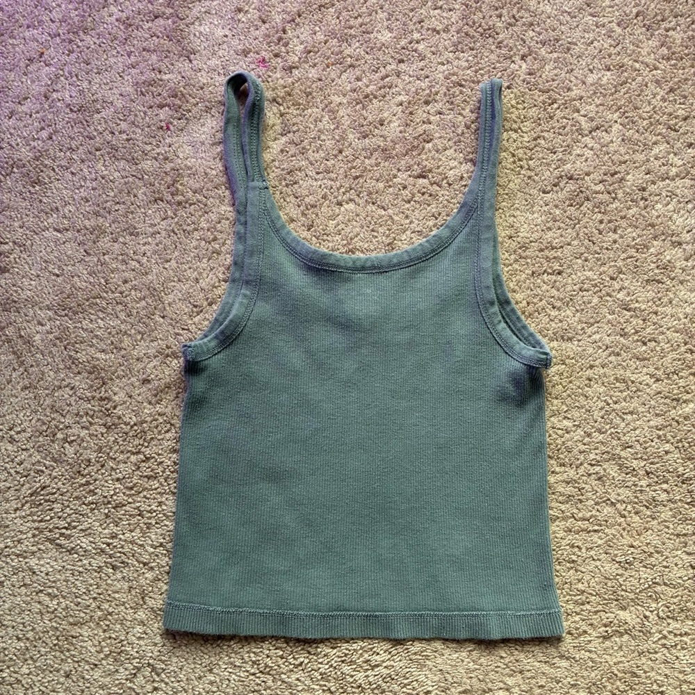 Women's Green Tank Top